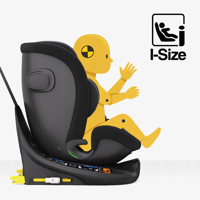 Grafika TOTICO TT-TV-01-02 przedstawiająca cechę: Homologacja i-Size R129/04