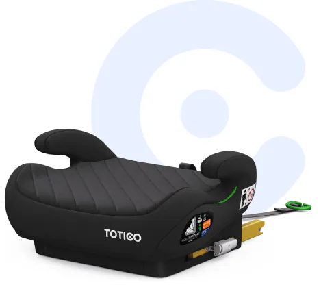 Kompozycja fotelika TOTICO Astrix i logo